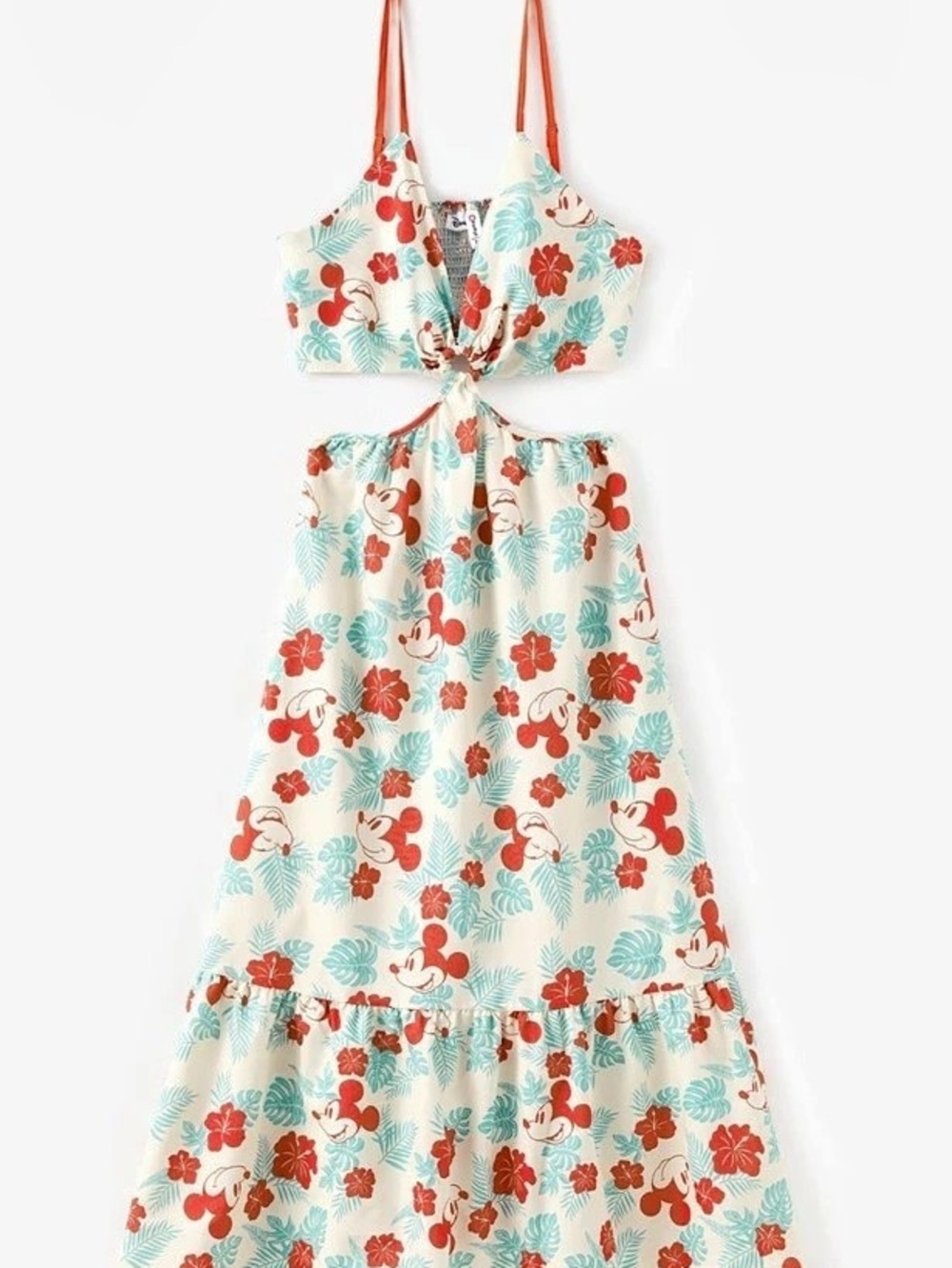 Disney Mickey & Friends Floral Maxi Dress- Woman’s Medium
